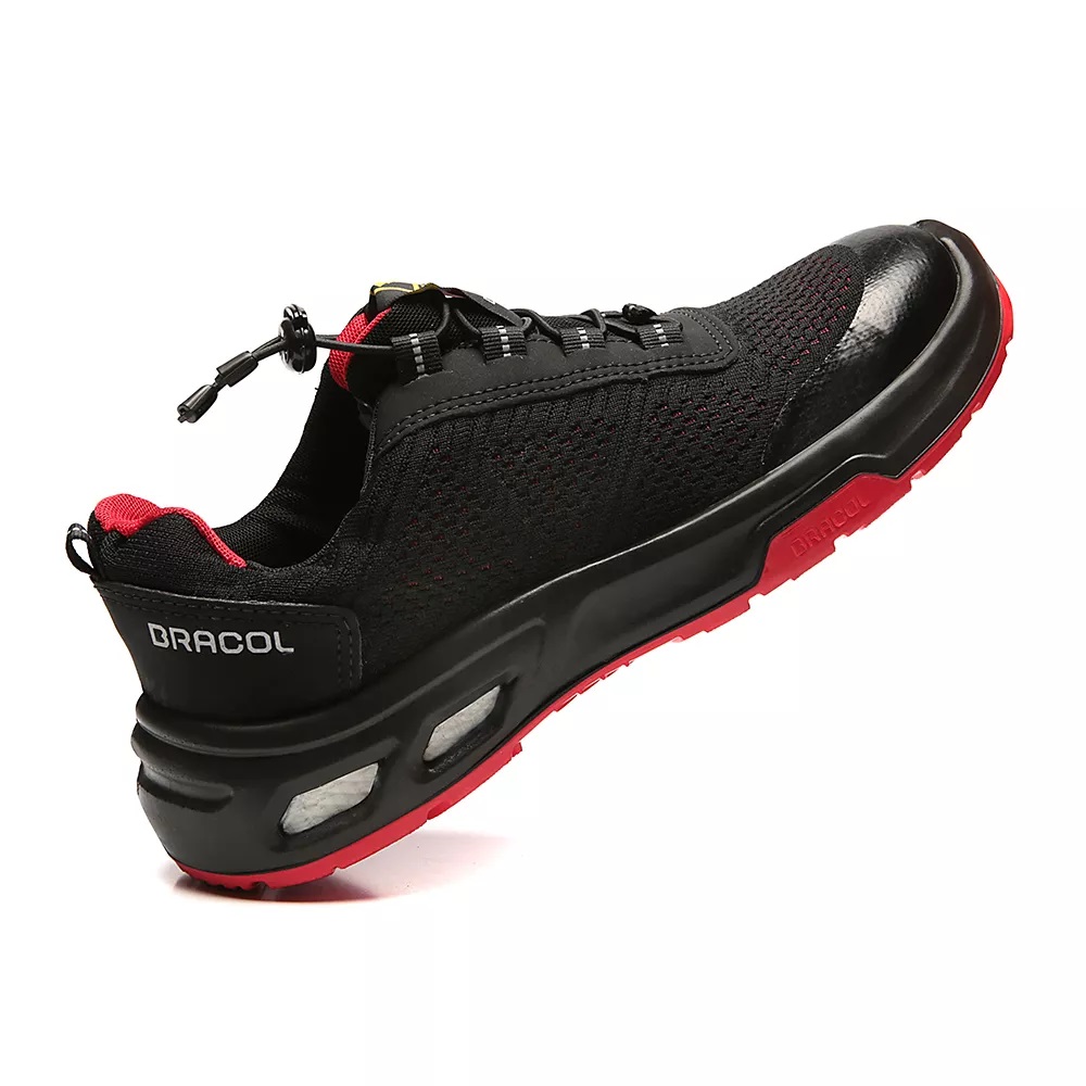 TENIS 40 POLI�STER HIDROFUGADO PRETA AMARRAR BICO PLASTICO SOLA TRIDENSIDADE CA48865 ELETRECISTA DETROIT(3023BTHT4600EL) - Foto 1