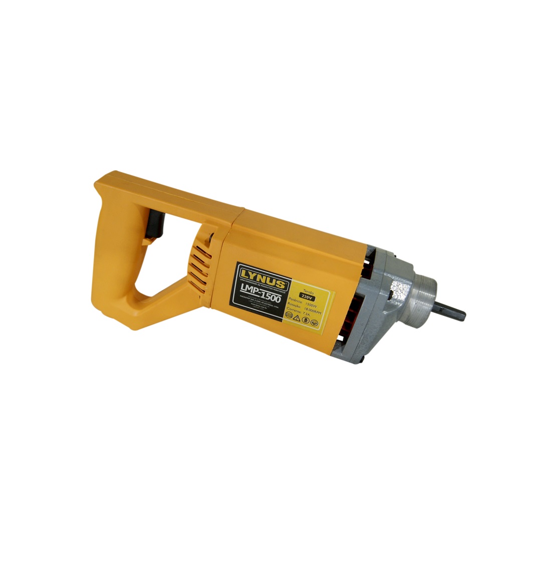 MOTOVIBRADOR PORT�TIL LMP-1500 25X1 1500W 220V COM MANGOTE - Foto 1