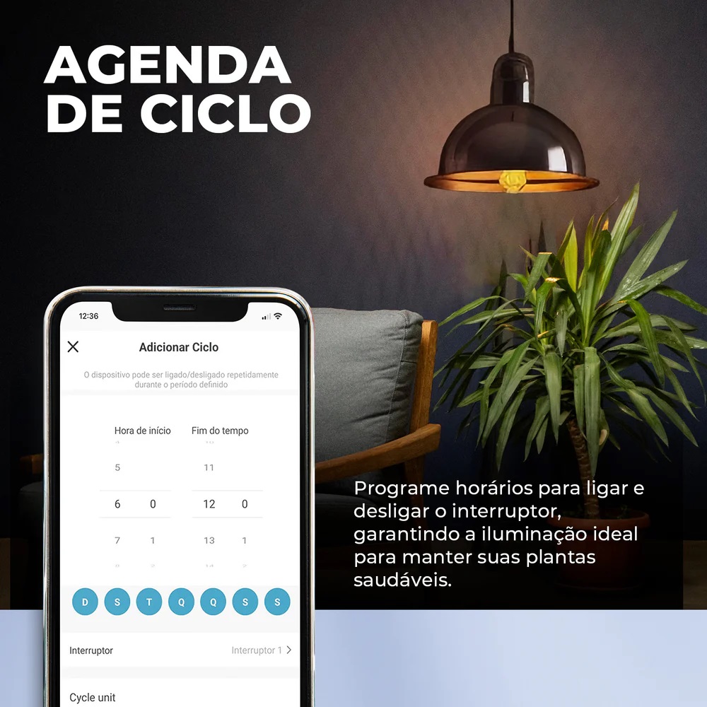 INTERRUPTOR INTELIGENTE TOUCH 2.5D 4 BOTOES PRETO VIDRO/ABS 4X2 (ZIGBEE 3.0) EKAT-T307-4ZP - Foto 2