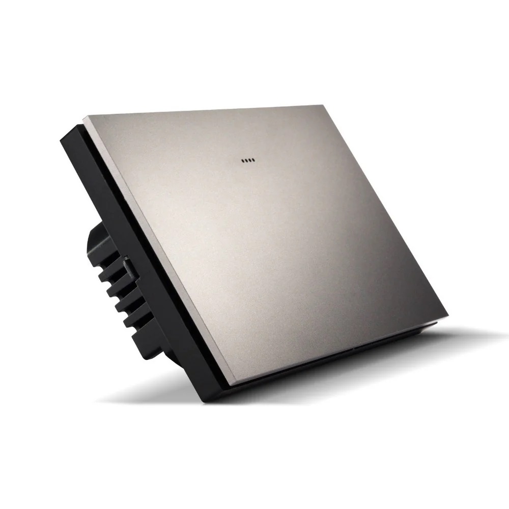 INTERRUPTOR INTELIGENTE M�RCURIO 1 BOTAO 16A CINZA MET�LICO ALUMINIO (ZIGBEE 3.0) EKGD-T408-1ZG - Foto 3