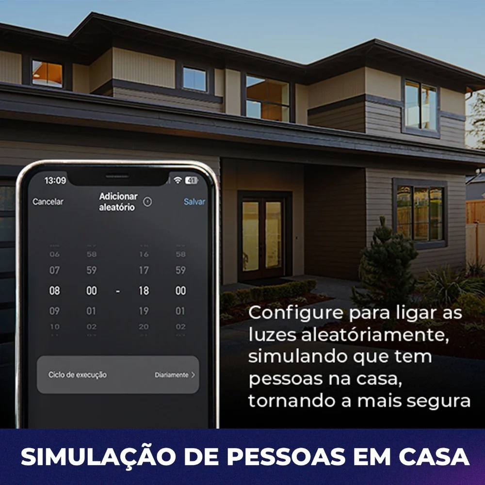 CONTROLADORA INTELIGENTE CCT PARA FITA LED WIFI+BLE CCT + RGB EKHM-T3901-5WB - Foto 4