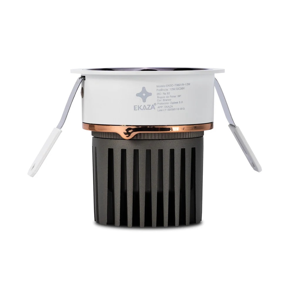 SPOT INTELIGENTE MERC�RIO 7W (3000-6000K) DIMERIZAVEL (ZIGBBE 3.0) EKGC-T3621R-7W - Foto 1