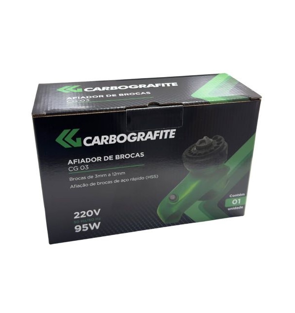 AFIADOR DE BROCAS CG 03 -75 220V (AFIA BROCAS DE 3MM - 12MM [1/8- 15/32]) - Foto 2