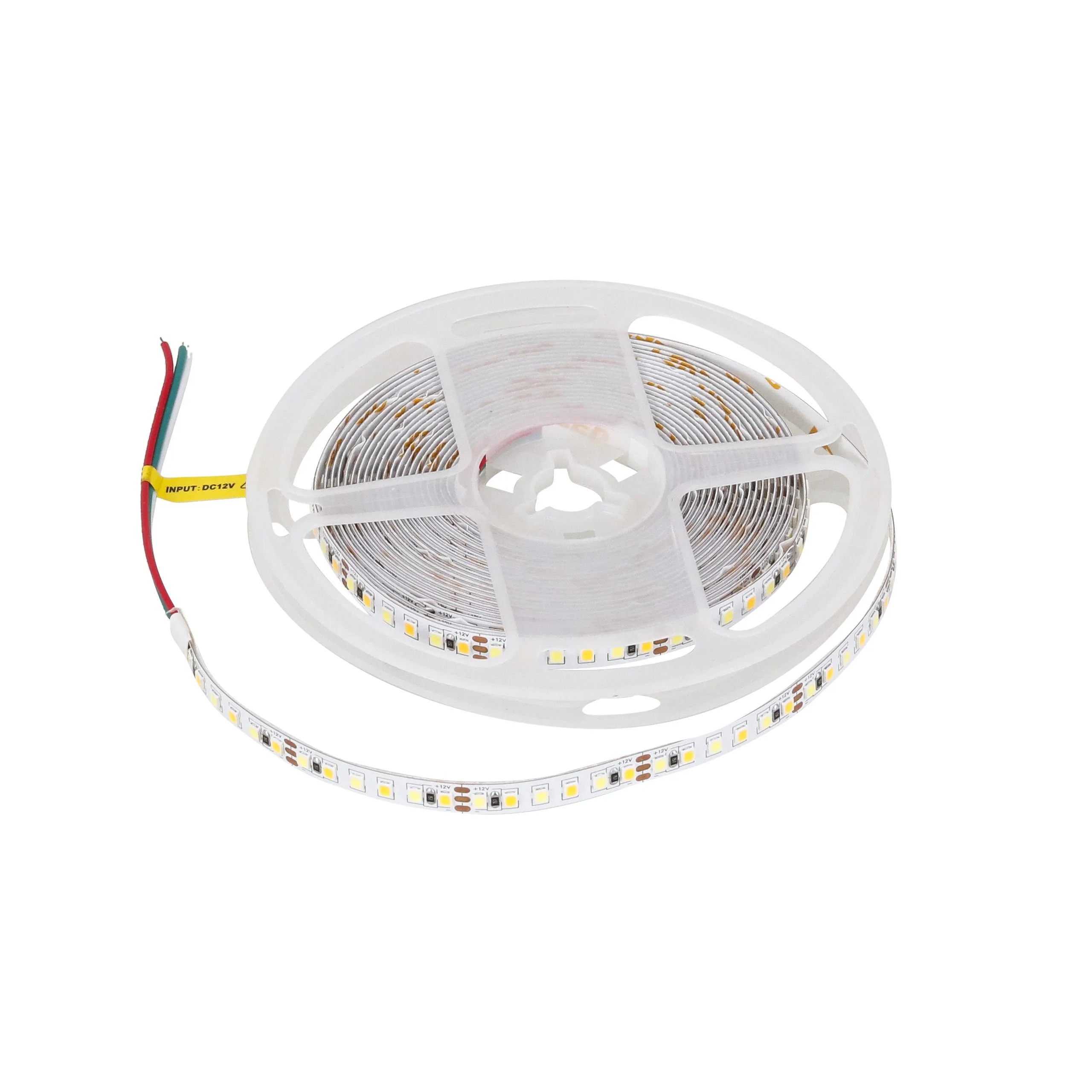 FITA LED CCT 12V 168 LEDS 18W/M DIMERIZ�VEL (MULTI TEMPERATURAS DE COR) (ROLO 5 METROS) - Foto 2