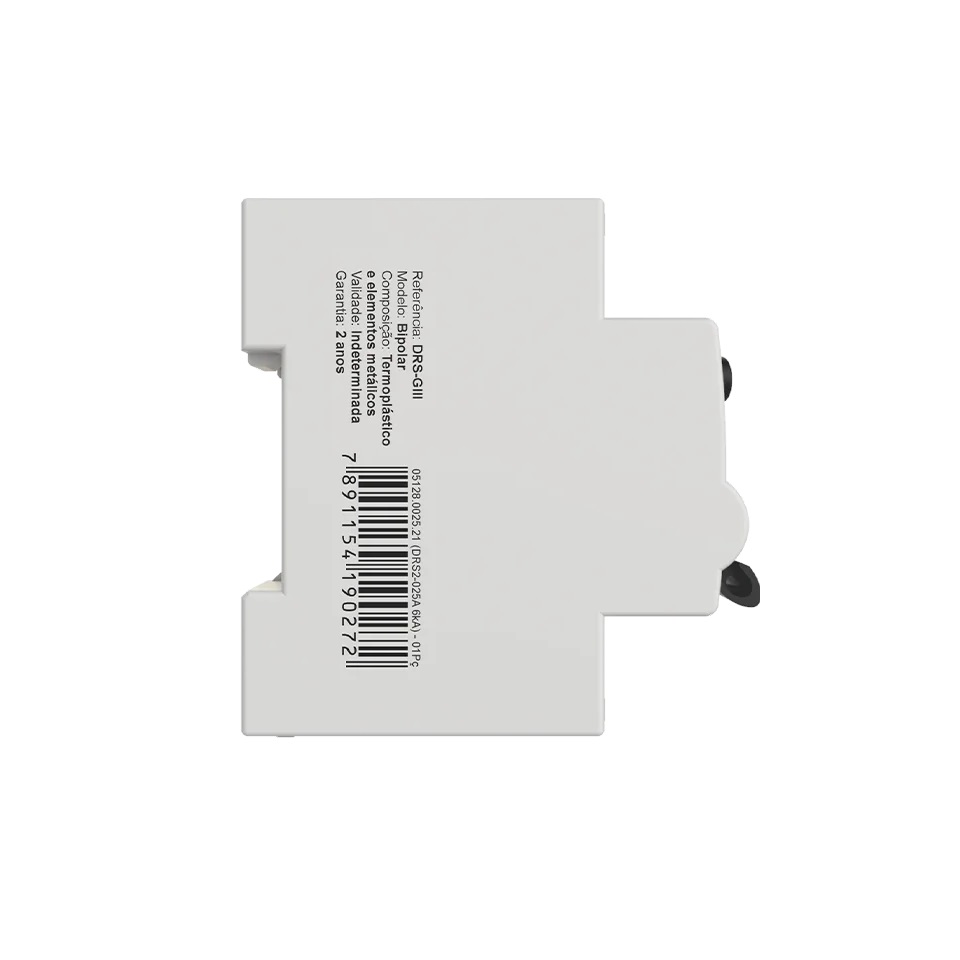 INTERRUPTOR DIFERENCIAL RESIDUAL DR 25A (2 POLOS) 230V DRS2 GIII TIPO AC - Foto 2