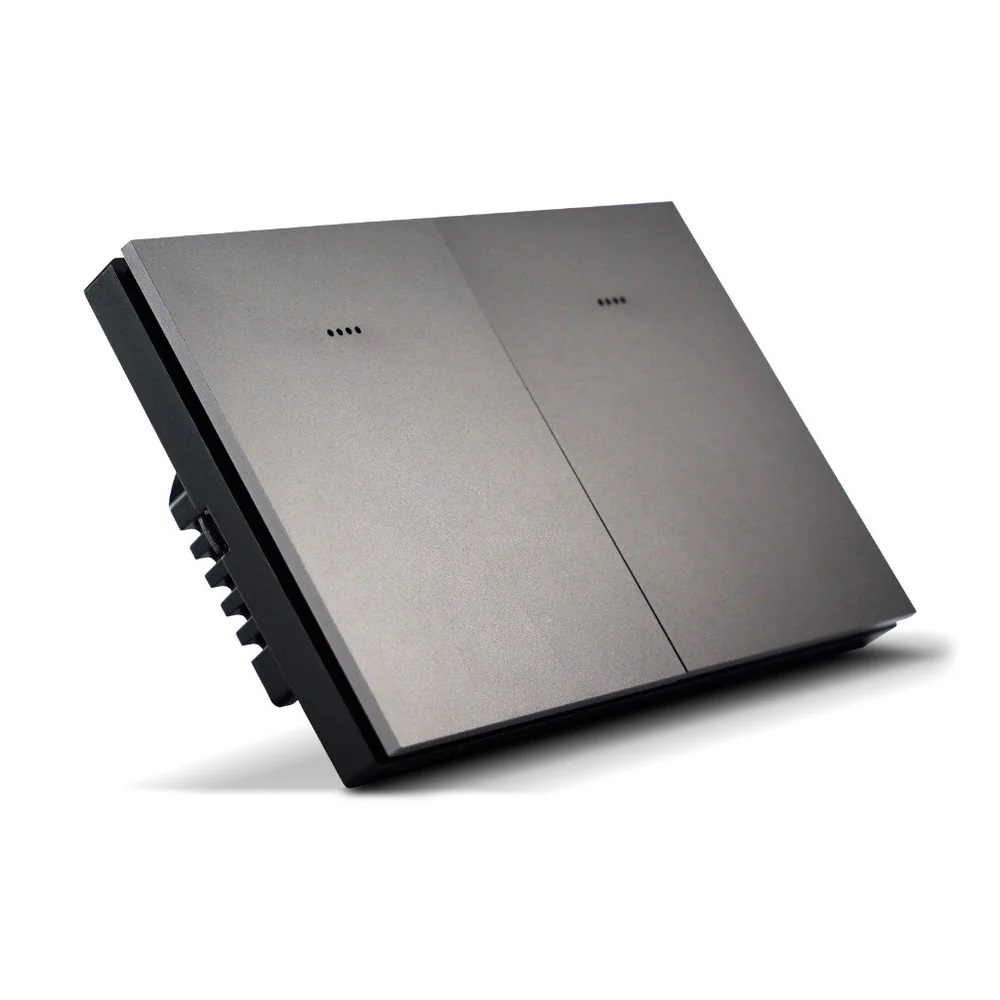 INTERRUPTOR INTELIGENTE MERCURIO LITE 2 BOTOES BRANCO (ZIGBEE 3.0) - Foto 1