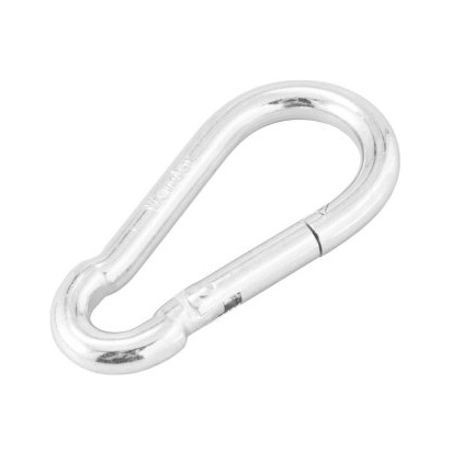 MOSQUETAO COM TRAVA SIMPLES 8X80MM 230KGF DIN5299 - Foto 1