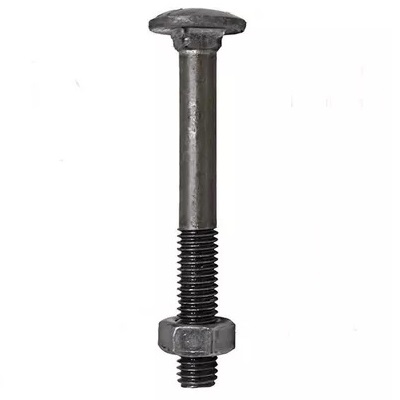 PARAFUSO FRANCES 1/4X4 UNC GRAU 2 PASSO 20 COM PORCA POLIDO