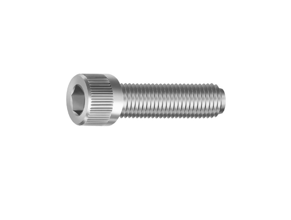 PARAFUSO ALLEN 1/8X3/8 UNC CABECA CILINDRICA 304 INOX PASSO 40 ROSCA INTEIRA - Foto 1