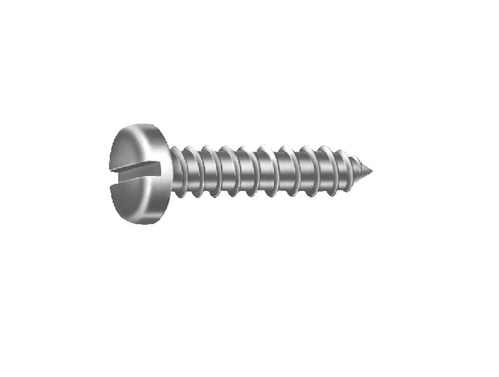PARAFUSO ATARRAXANTE 2,9X6,5 CABE�A PANELA FENDA (A2 -304 INOX # 1 - ROSCA INTEIRA) - Foto 1