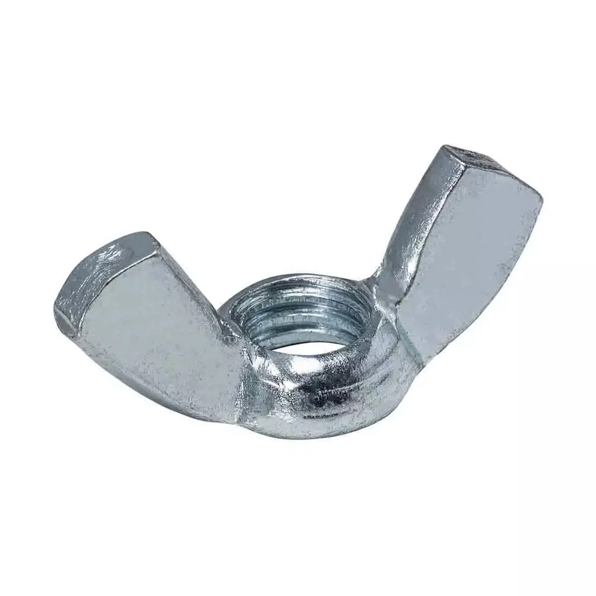 PORCA BORBOLETA 1/4 UNC (ZAMAC - 20 FIOS ) ZINCADO BRANCO - Foto 1
