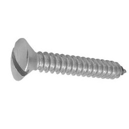 PARAFUSO ATARRAXANTE 3,9X25 CABEA OVAL FENDA ZINCADO (#)