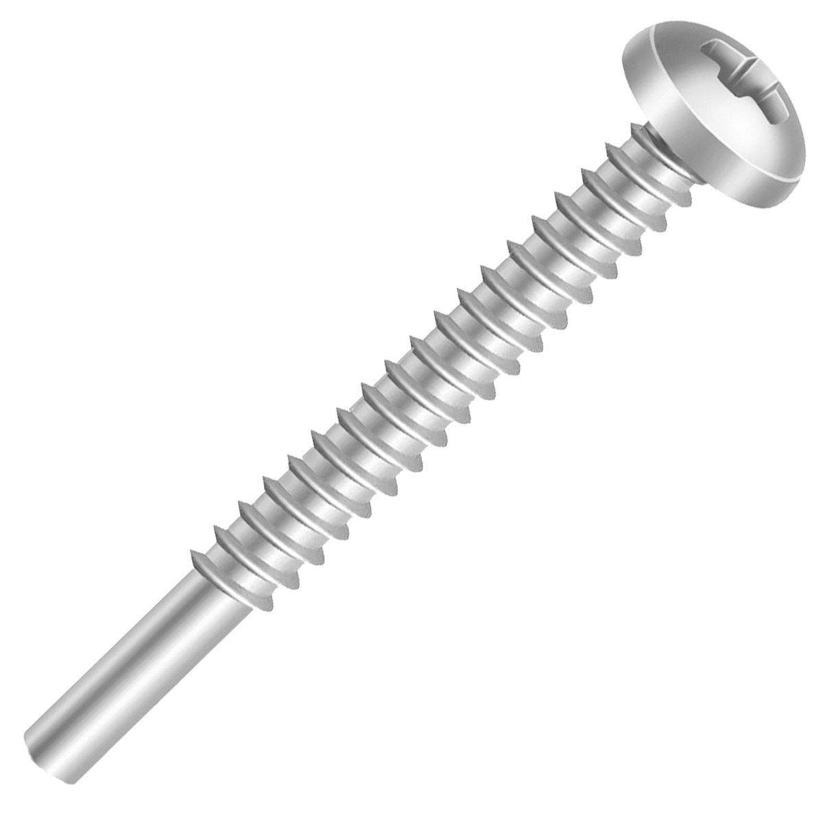PARAFUSO ATARRAXANTE 4,8X50 CABEA PANELA FENDA PONTA PILOTO INOX