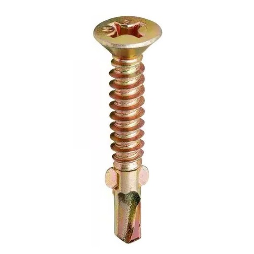 PARAFUSO BROCANTE #2 4,0X40 CABEA CHATA ESTRIAS ESCARIANTES BICROMATIZADO TORX T-15
