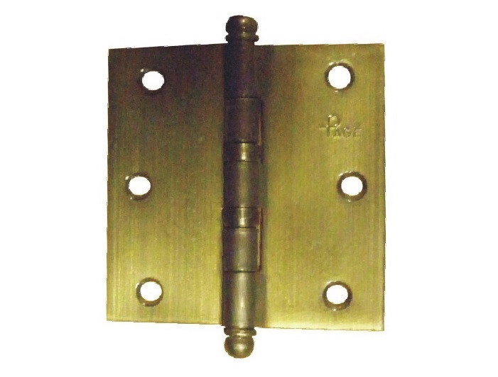 DOBRADI�A 3X3 COM BOLA E ANEL ANTIQUE ESCOVADO (*)