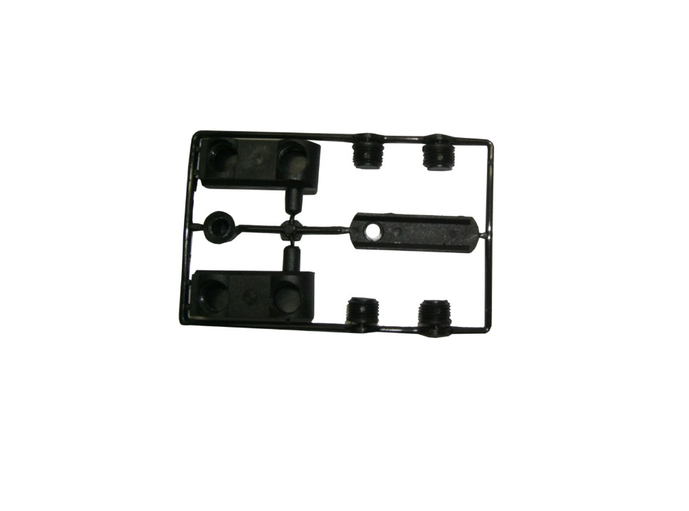 DOBRADIA PARA VIDRO NYLON PRETA COMUM - Foto 3