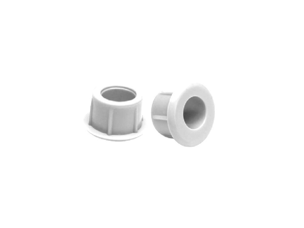 BUCHA 6X8 BRANCO PARA SUPORTE PRATELEIRA - Foto 1