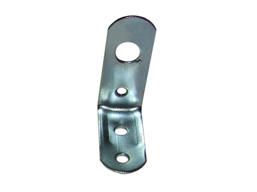 SUPORTE AEREO L 42X32X17MM 2 FUROS ZINCADO CHAPA 1,06MM - Foto 1