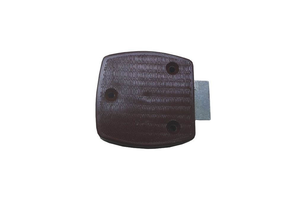 FECHADURA PLASTICA MARRON CO-05 (*) - Foto 1