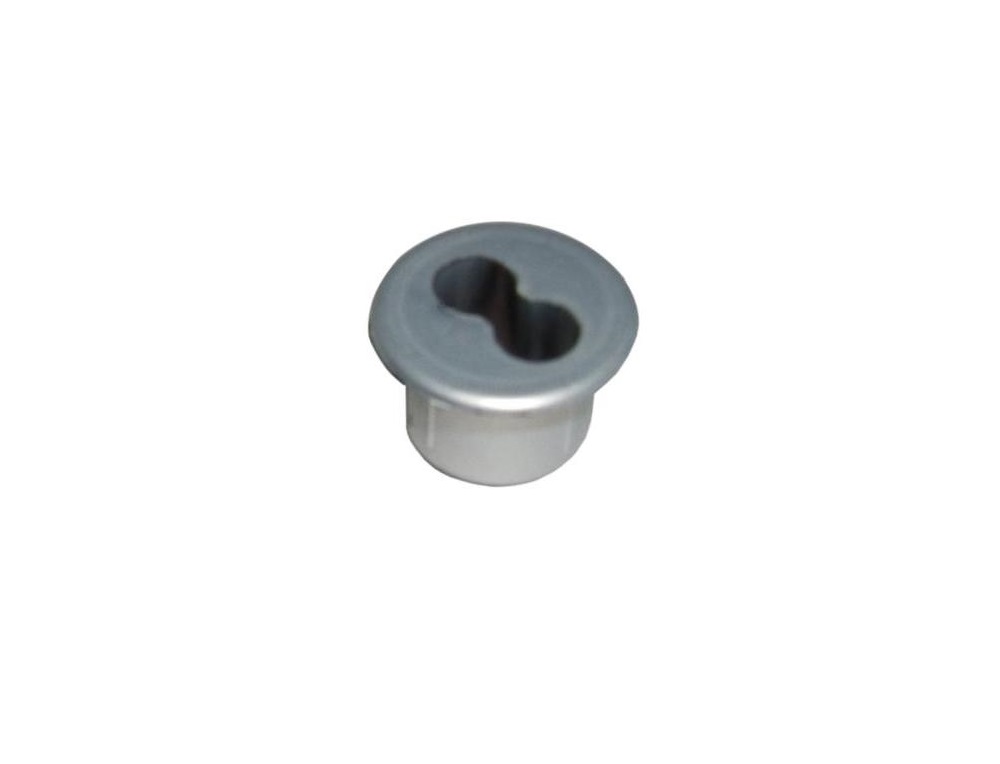 ENTRADA PLASTICA PARA CHAVE 12MM MARRON (*) - Foto 1