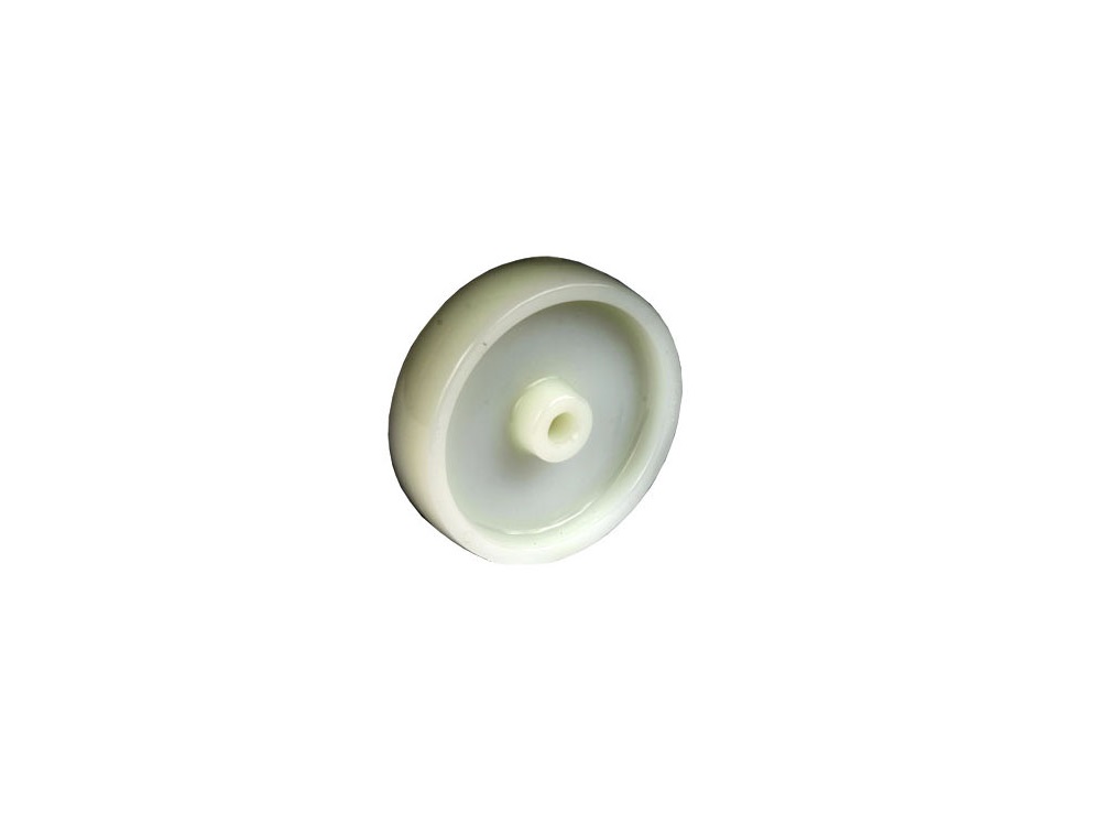 RODA REPOSIO 412 4X1.1/2 NYLON POLIAMIDA BRANCO - Foto 1