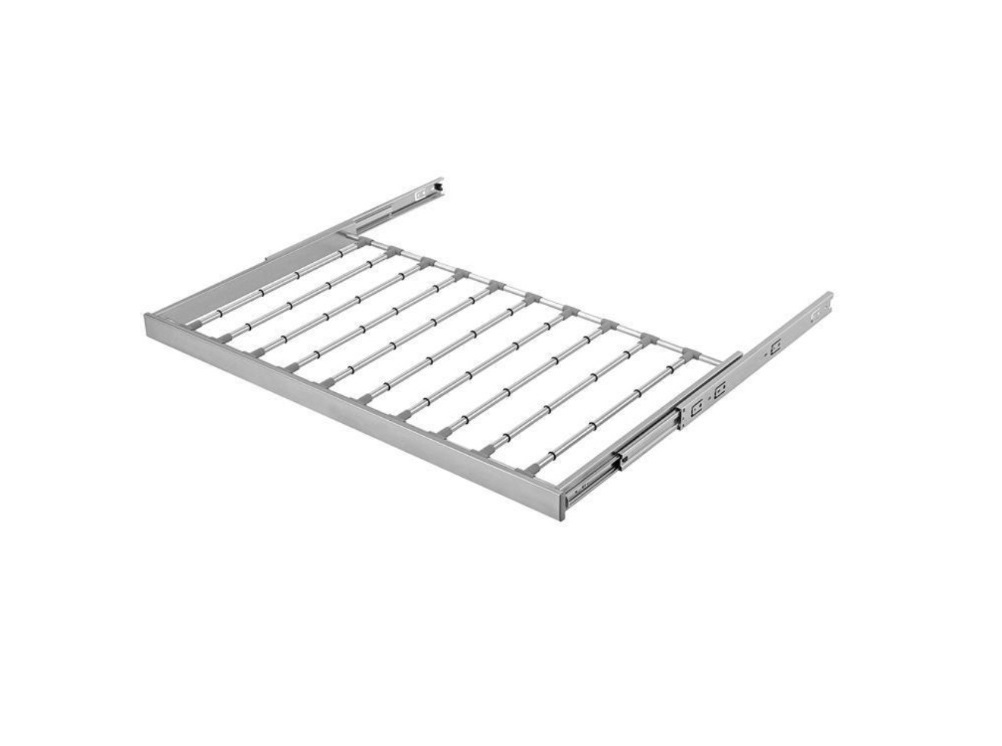 CALCEIRO 7 VARAS 60CM ALUMINIO FOSCO COM TRILHO CD135 FGVTN - Foto 1