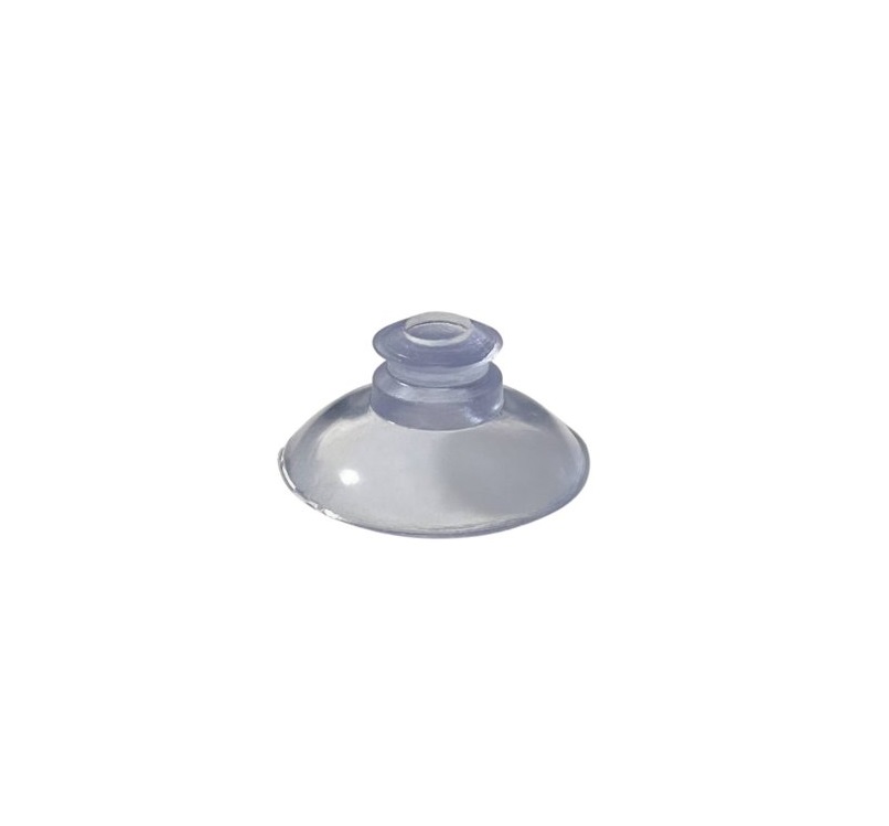 VENTOSA PVC  8X24MM INCOLOR  CHUPETA PARA VIDRO ALTA