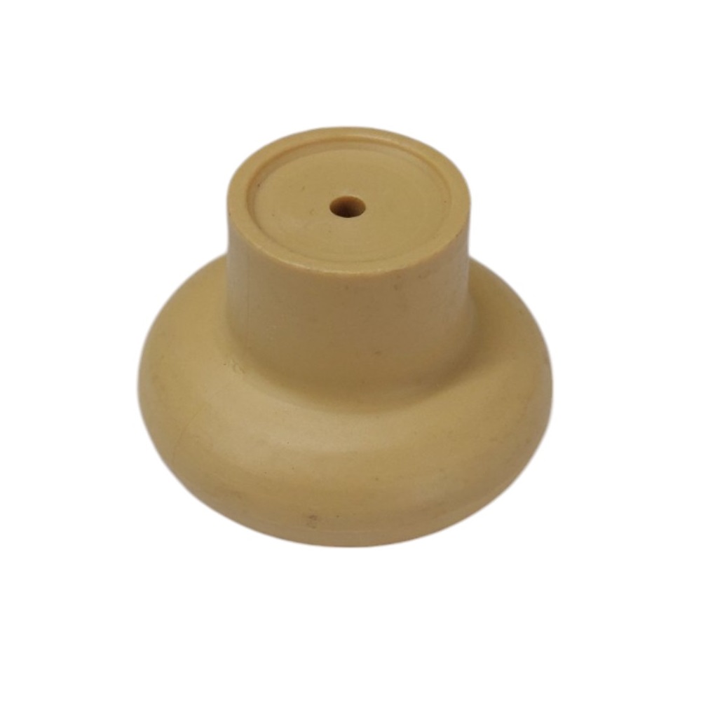 PUXADOR PONTO PONTO ITAPUA PALESTRINHA AMARELO COM ANEL DOURADO 30MM - Foto 1