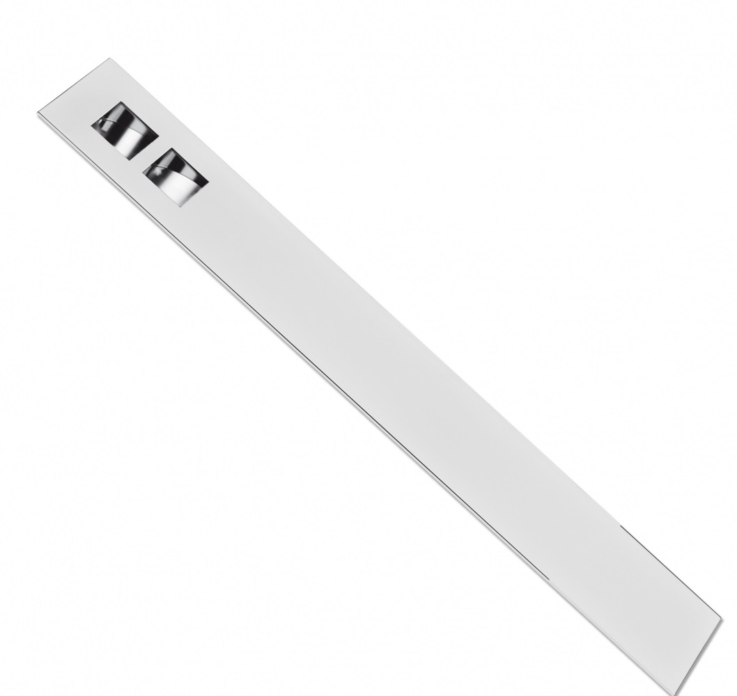 PUXADOR FORLI EMBUT  400MM INOX POLIDO