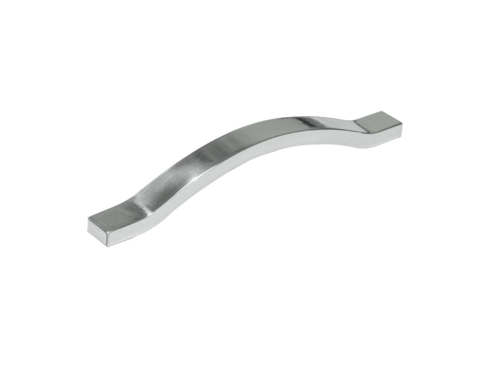 PUXADOR 128MM ALUMINIO ESCOVADO LUA 698  (*) - Foto 1