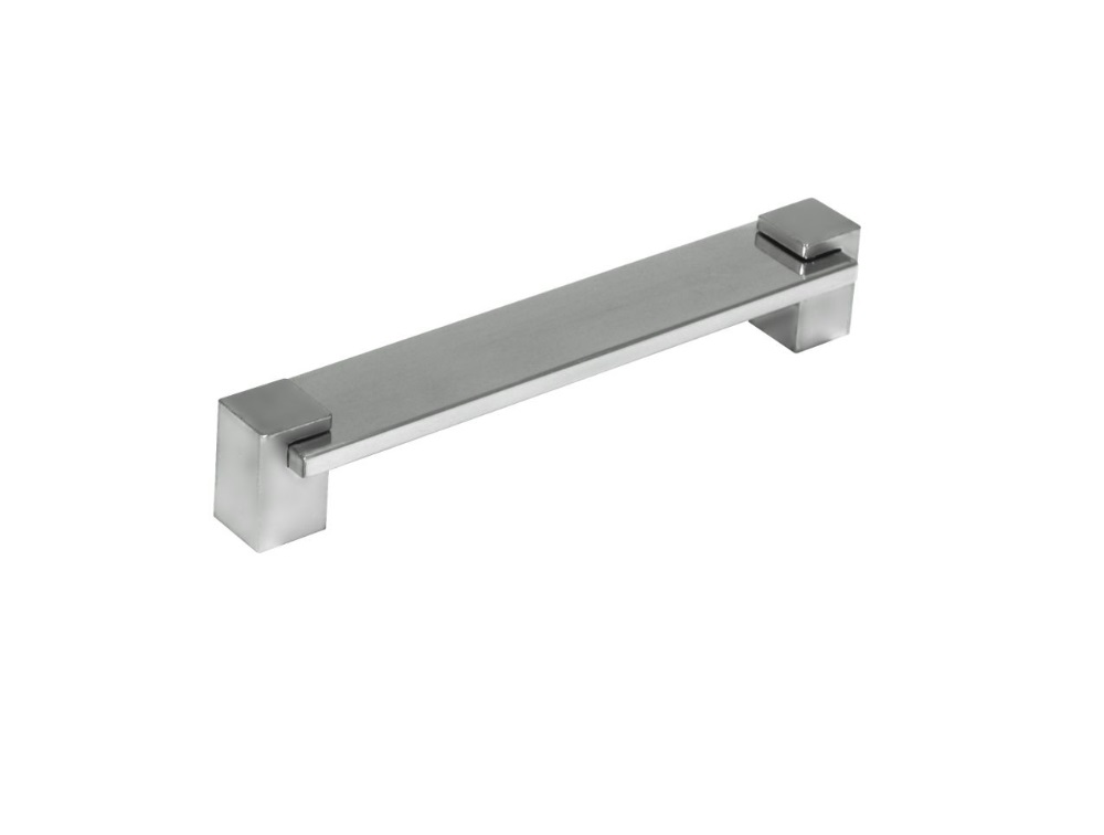 PUXADOR PONTO ALUMINIO ESCOVADO ESTILO 115  (*) - Foto 1