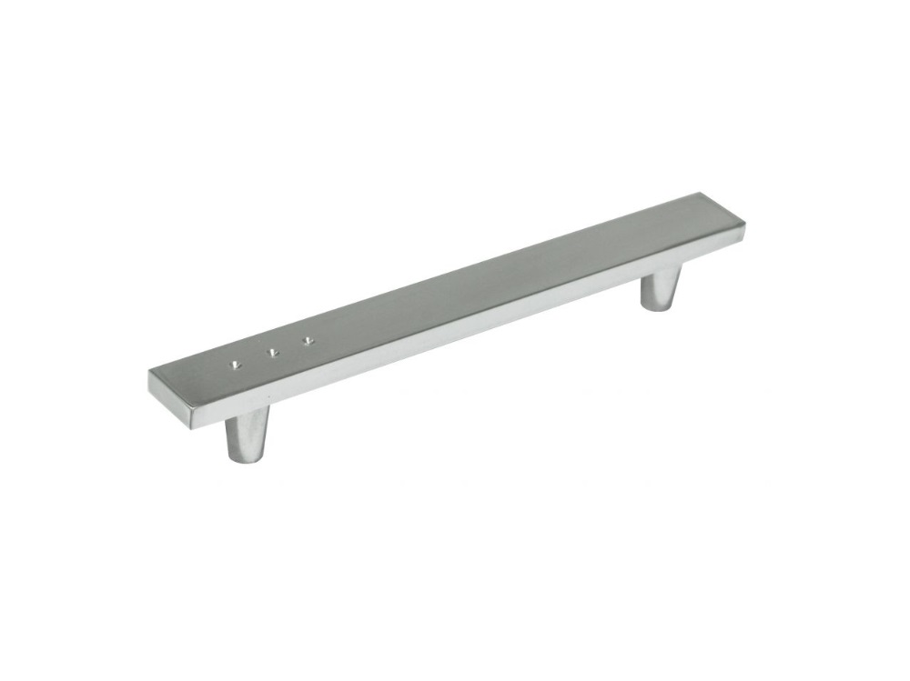 PUXADOR PONTO ALUMINIO ESCOVADO SABRI HASTIVEL (*) - Foto 1