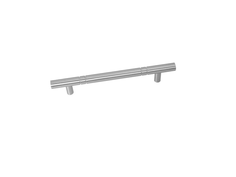 PUXADOR 96MM ALUMINIO ACETINADO COM FRISO ALCA 210 - Foto 1
