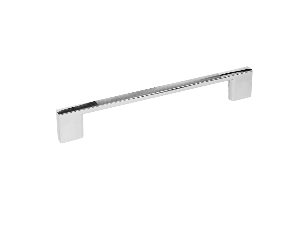 PUXADOR 160MM CROMADO ZAMAC 3172C - Foto 1