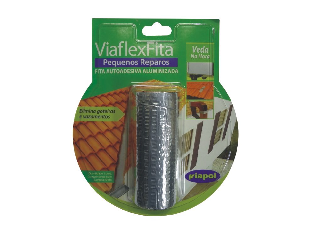 FITA ASFALTICA 10CMX1M PEQUENOS REPAROS VIAFLEX - Foto 1