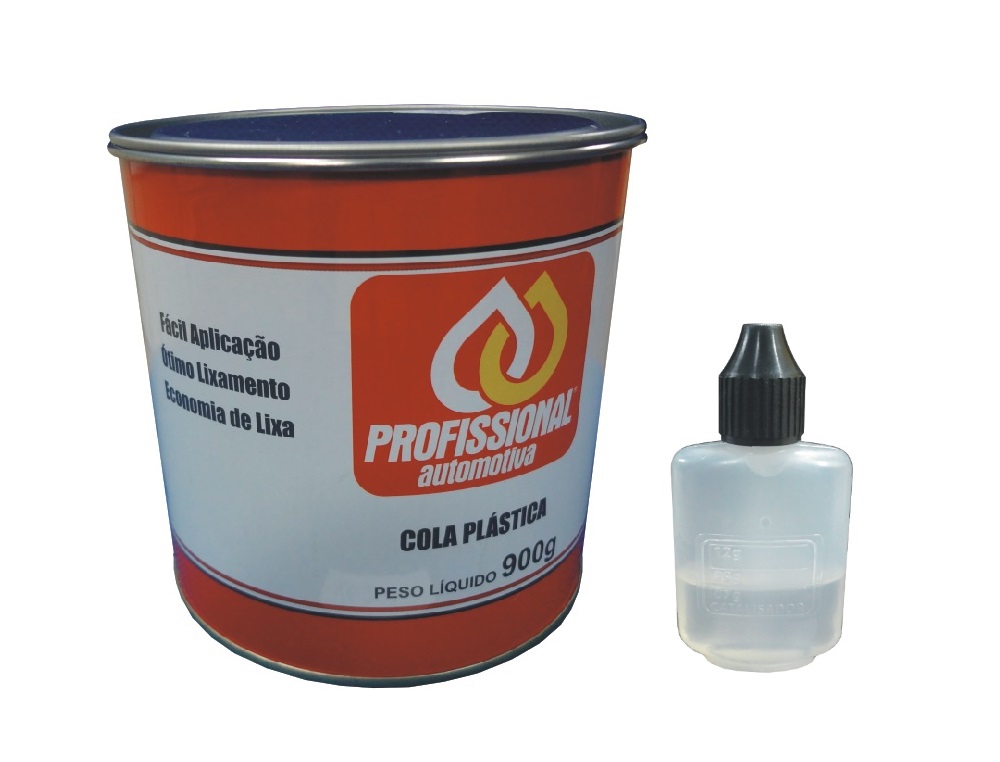 COLA PLASTICA 900GR CINZA  (*) - Foto 1