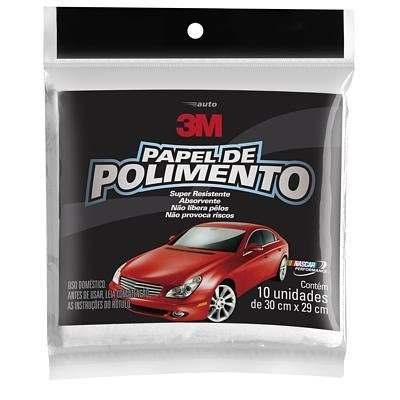 PAPEL PARA POLIMENTO PACOTE COM 10FLS  - Foto 1