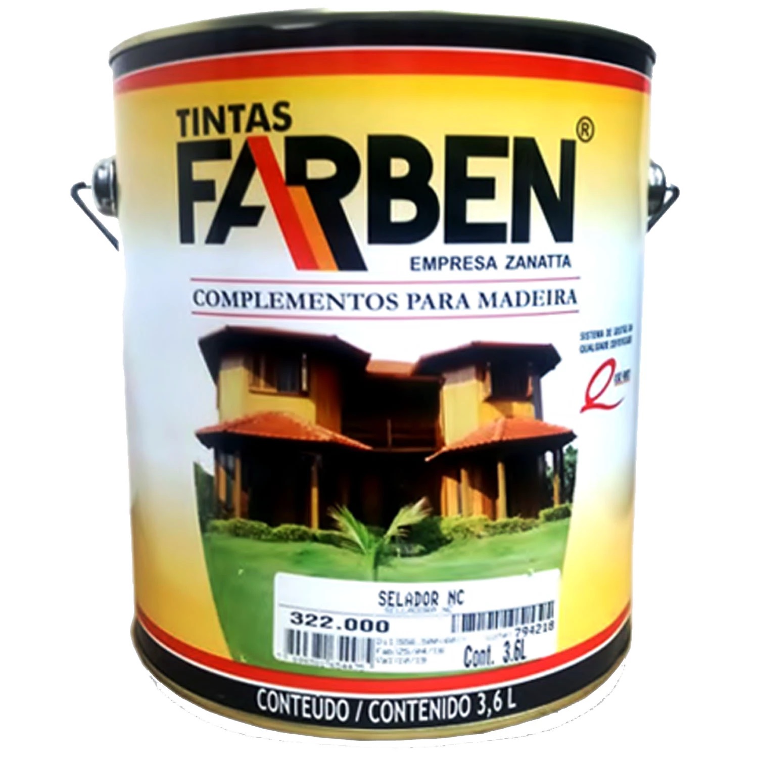 ISOLANTE PARA MADEIRA 3,6LT COMPONENTE B FARBEN
