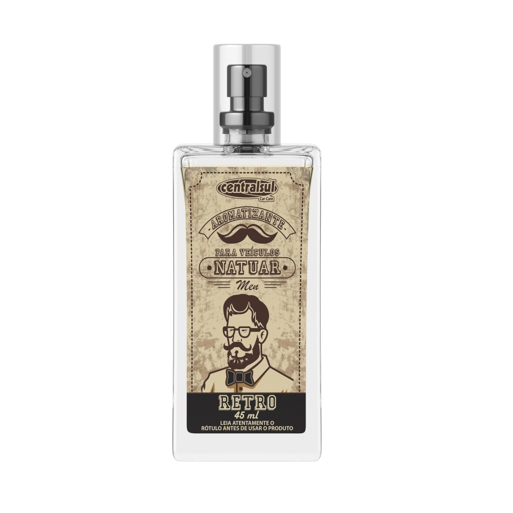 AROMATIZANTE SPRAY NATUAR MEN RETRO 45ML - Foto 1
