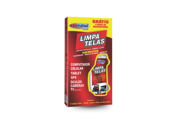 LIMPA TELAS 30ML CENTRALSUL - Foto 1