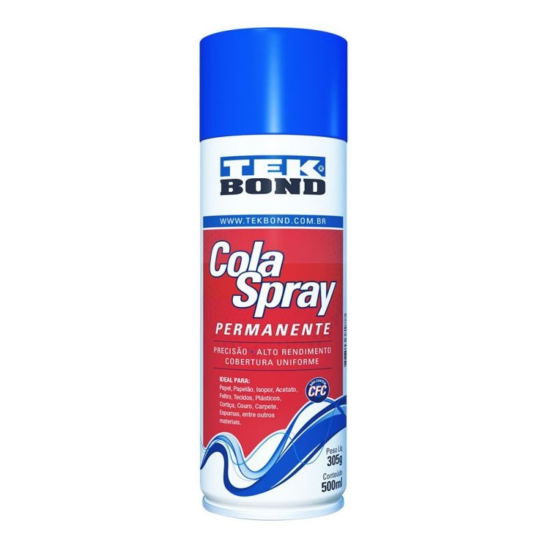 COLA SPRAY PERMANENTE 305GR/500ML  - Foto 1