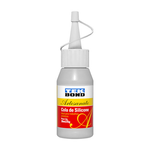 COLA DE SILICONE PARA ARTESANATO 85GR/100ML  - Foto 1