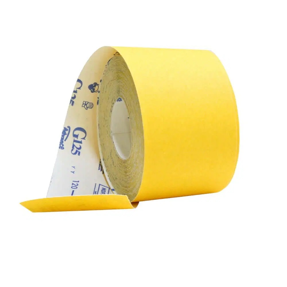 LIXA PAPEL G-125 #50  LARGURA 12 ROLO COM 45 METROS E 100 METROS