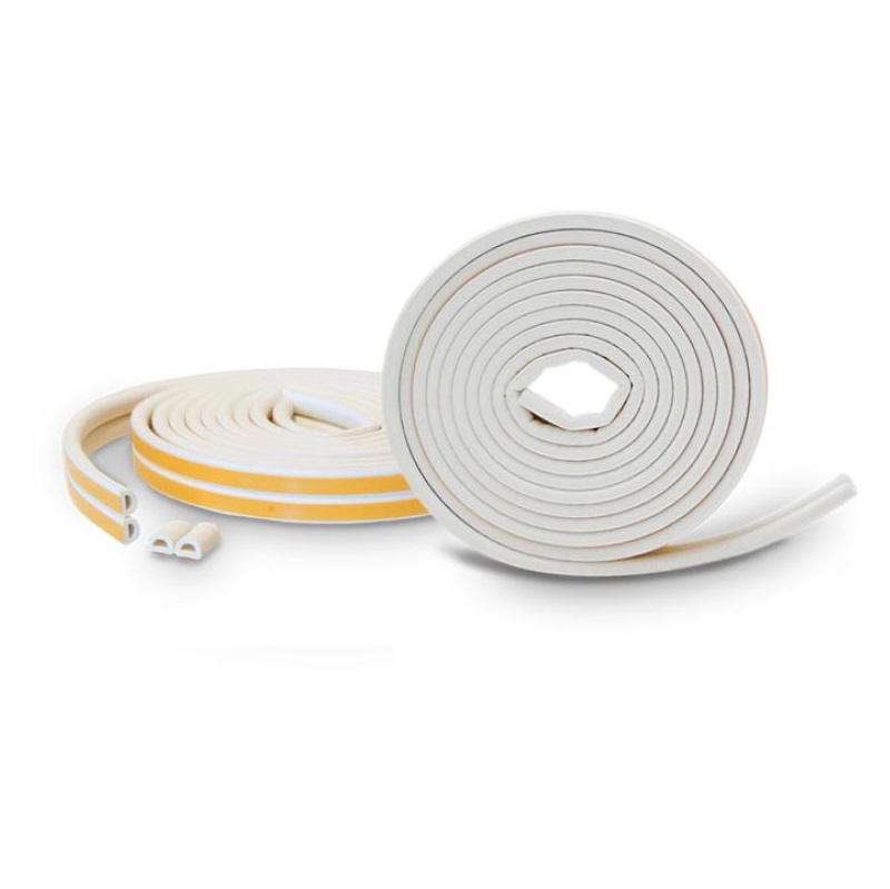 VEDA FRESTAS ADESIVO D 6MMX9MM BRANCO (CAIXA COM 6 METROS)