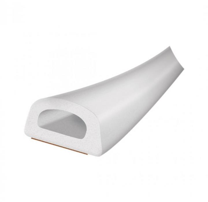 VEDA FRESTAS ADESIVO D 6MMX9MM BRANCO (CAIXA COM 6 METROS) - Foto 1