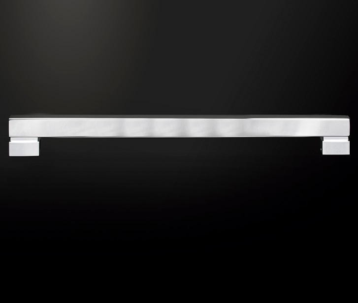 PUXADOR DE PORTA DUPLO 300MM INOX POLIDO MOMA  - Foto 1