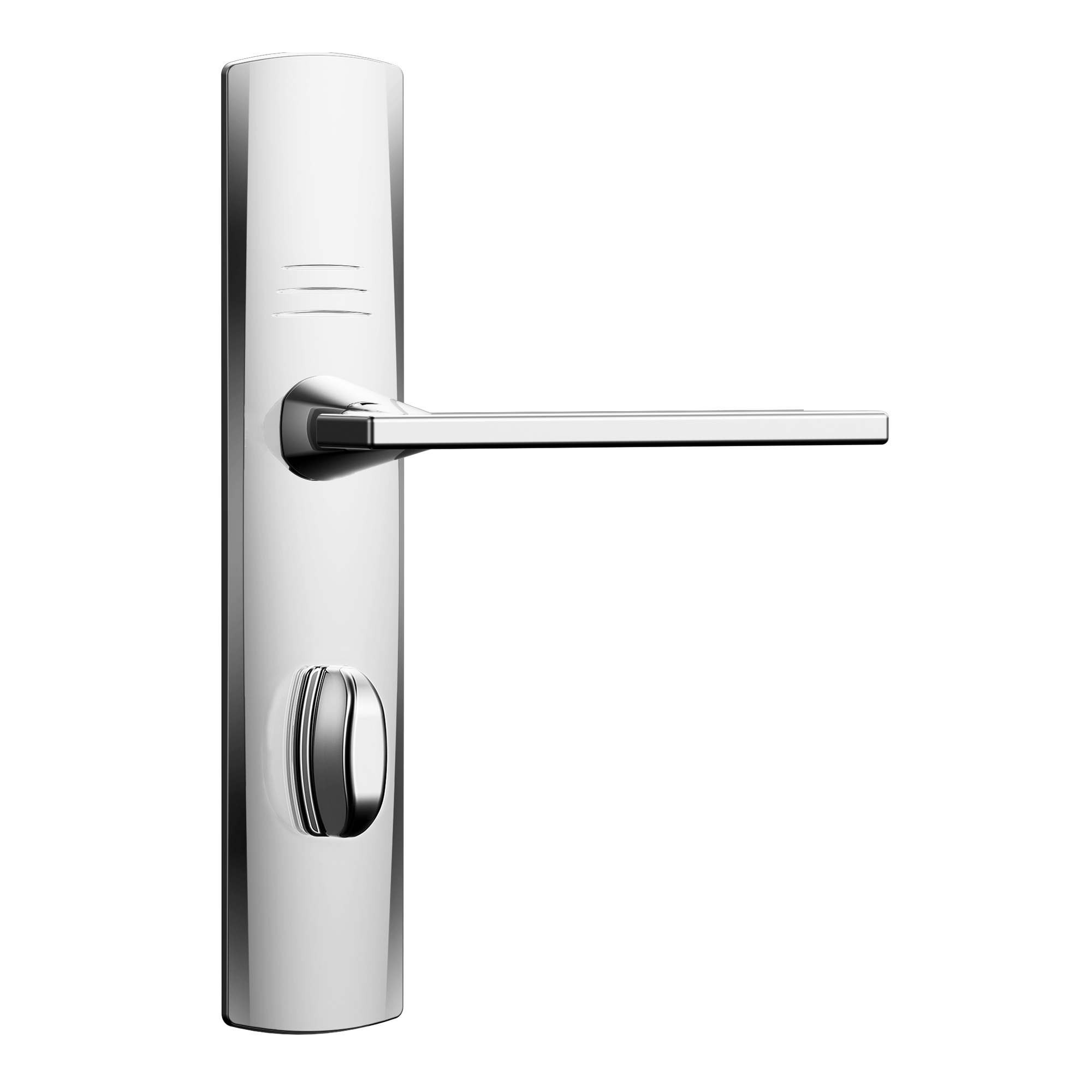 FECHADURA 3000 BANHEIRO 73MM CLASSIC ANTARES CROMADO - Foto 1