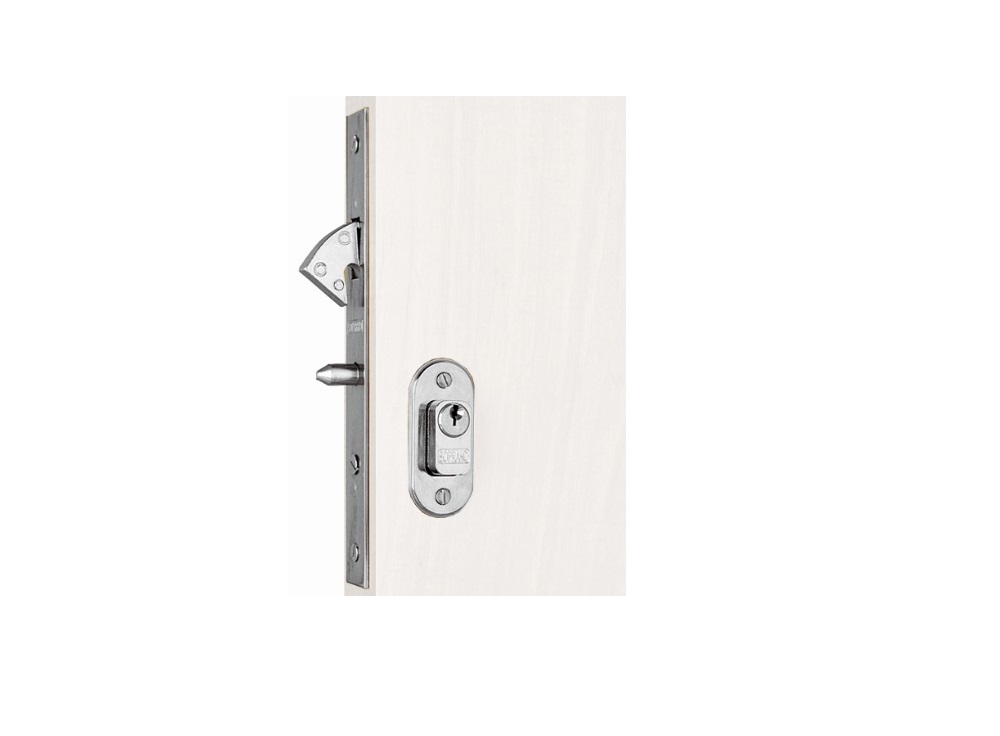 FECHADURA BICO DE PAPAGAIO CROMADO 60MM 0555-01 SOPRANO