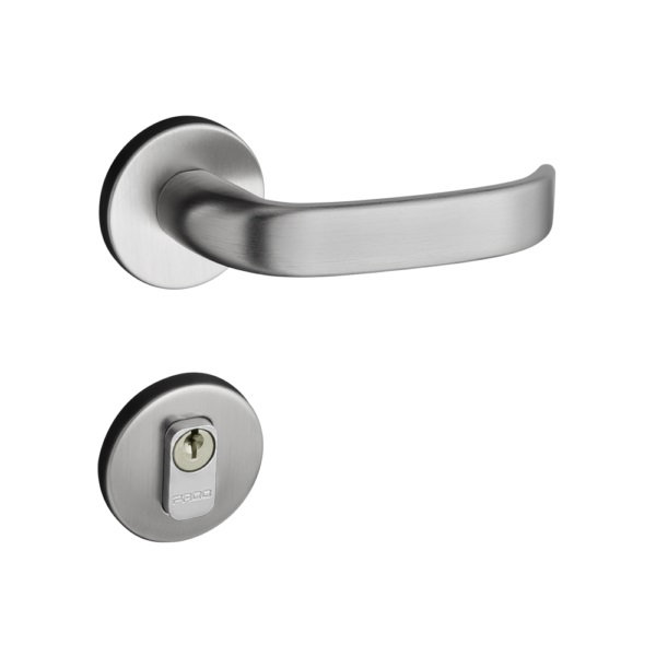 FECHADURA MAGNUM ROSETA 931-80 EXTERNA CROMO ACETINADA 40MM ZMK - Foto 1