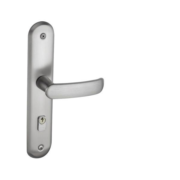 FECHADURA MADRID ESPELHO 507-80 EXTERNA CROMO ACETINADA 40MM ZMK - Foto 1